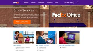 
                            10. In-store Services - FedEx Office