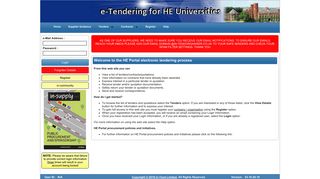 
                            9. In-Tend Electronic Tendering Site - Home