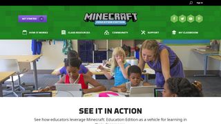 
                            10. In The Classroom | Minecraft: Education Edition