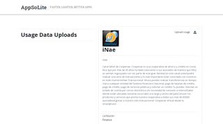 
                            10. iNae - AppSoLite | Faster, Lighter, Better Apps