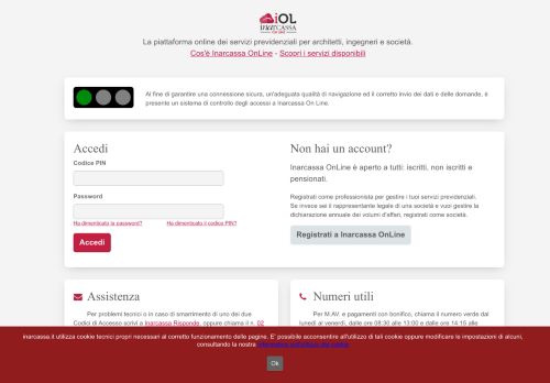 
                            2. Inarcassa ONline