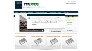 
                            1. INATRADE - Kementerian Perdagangan