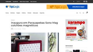 
                            9. Inaugura em Parauapebas Sono Mag colchões magnéticos – Portal ...