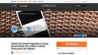 
                            3. Inbox by Gmail | Download | TechTudo