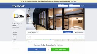 
                            10. InBox Capsule Hotel - About | Facebook