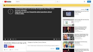 
                            8. InboxDollars Referral Link Sign up Bonus!! - YouTube