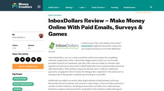 
                            12. InboxDollars Review - Make Money Online With Paid Emails ...
