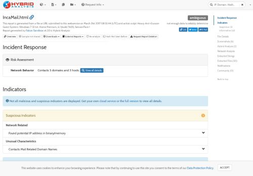 
                            6. IncaMail.html - Hybrid Analysis