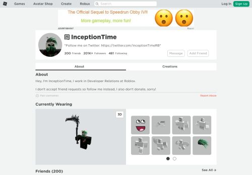 
                            7. InceptionTime - Roblox