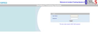 
                            6. Incident Tracking System - Ramco Systems