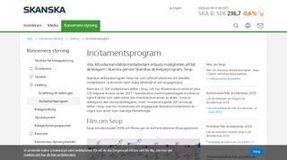 
                            2. Incitamentsprogram | Skanska - Global corporate website