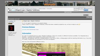 
                            3. [Include] Elegant Login / Register TextDraws - SA-MP Forums