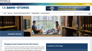 
                            11. Inclusive Access - UC Davis Stores