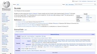 
                            3. In.com - Wikipedia