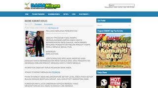 
                            6. INCOME KOMUNITI IKHLAS | Peluang Mendapatkan ...