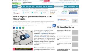 
                            7. Income Tax e-filing Registration: How to register yourself on income ...