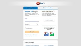 
                            12. Income Tax Login: Online ITR eFiling in 7 minutes - EZTax® India