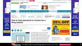
                            8. Income Tax Password Reset | ITR Filing: How to reset password on ...