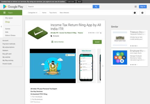 
                            3. Income Tax Return filing App by All India ITR - Apps on Google Play