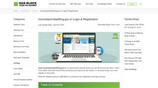 
                            10. incometaxindiaefiling.gov.in - Login & Registration Guide for e-Filing
