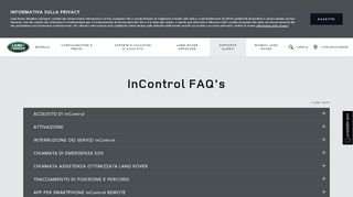 
                            4. InControl FAQ's l Land Rover