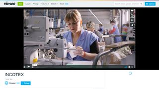 
                            11. INCOTEX on Vimeo