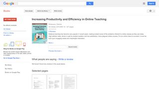 
                            13. Increasing Productivity and Efficiency in Online Teaching