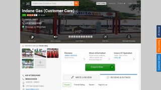 
                            8. Indane Gas (Customer Care) - LPG Gas Cylinder-Indane in Kanpur ...
