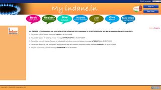 
                            4. Indane Online : Consumer Login - Indane Gas