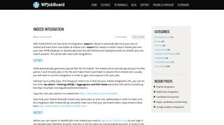 
                            12. Indeed Integration | WPJobBoard KB