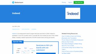 
                            5. Indeed Job Posting: How to Post on Indeed + Pricing + Video