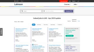 
                            6. Indeed jobs with salaries in UAE - February 2019 | Laimoon.com
