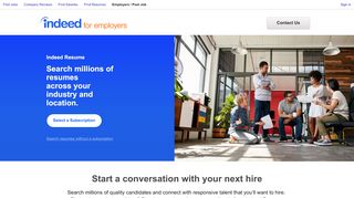 
                            3. Indeed Resume Search for Employers | Indeed.com