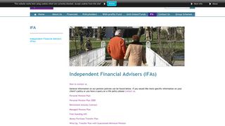 
                            5. Independent Financial Advisers (IFAs) - Equitable Life