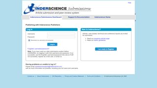 
                            1. Inderscience Submissions - Inderscience Publishers