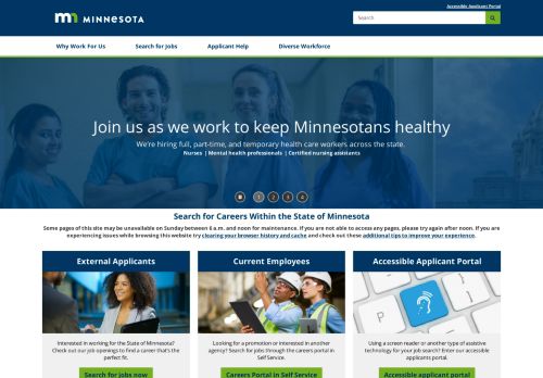 
                            2. index / Careers in the State of Minnesota - Minnesota.gov