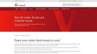 
                            3. Index funds | Vanguard