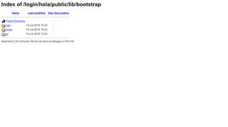 
                            13. Index of /login/hola/public/lib/bootstrap - LocalizaGPS