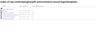 
                            10. Index of /wp-content/plugins/yith-woocommerce-social-login/templates