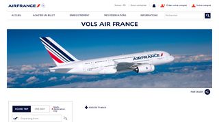 
                            7. Index – Vols au départ de la Suisse - Air France - Site Officiel