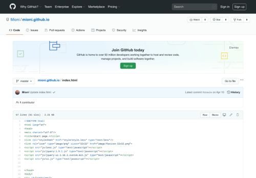 
                            10. index.html - GitHub