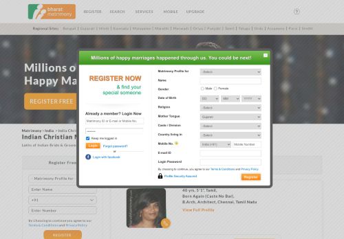 
                            6. India Christian Matrimony - Find your perfect India Christian Bride ...