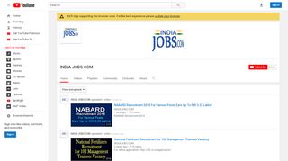 
                            8. INDIA JOBS.COM - YouTube