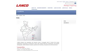 
                            4. India - Lanco Infratech Limited
