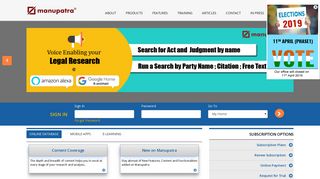 
                            6. India Law Legal Database- India and Law, Online Legal & Business ...