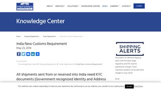 
                            12. India New Customs Requirement | Preferred Shipping