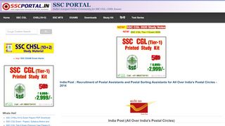 
                            11. India Post : Recruitment of Postal Assistants and Postal Sorting ...