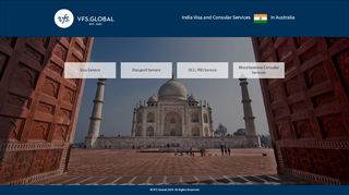 
                            13. India Visa Information - Australia - Landing page - VFS Global