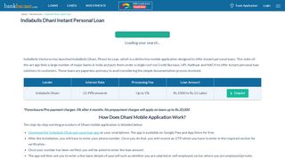 
                            9. Indiabulls Dhani : Apply Instant Personal Loan Online - BankBazaar