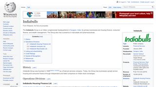 
                            8. Indiabulls - Wikipedia